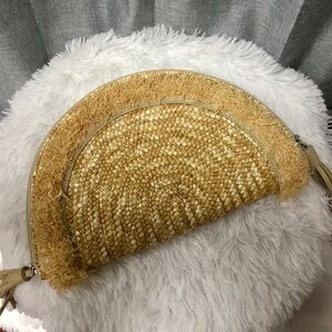 Tuckernuck Raffia Clutch